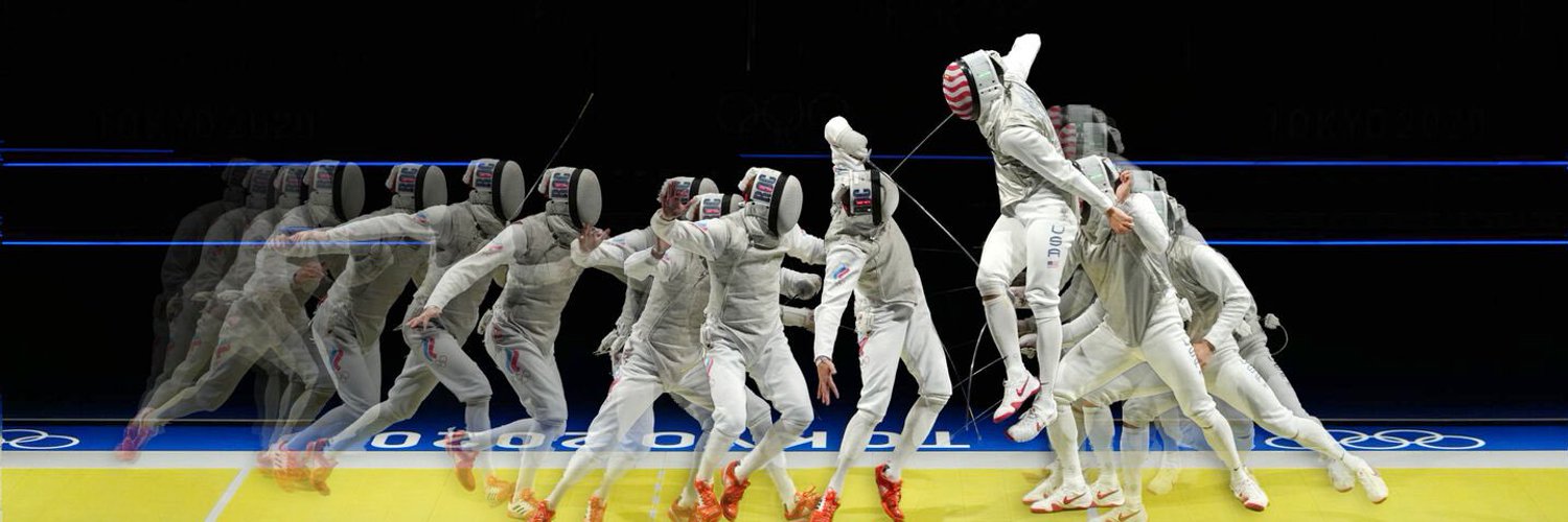 Gerek Meinhardt fencing